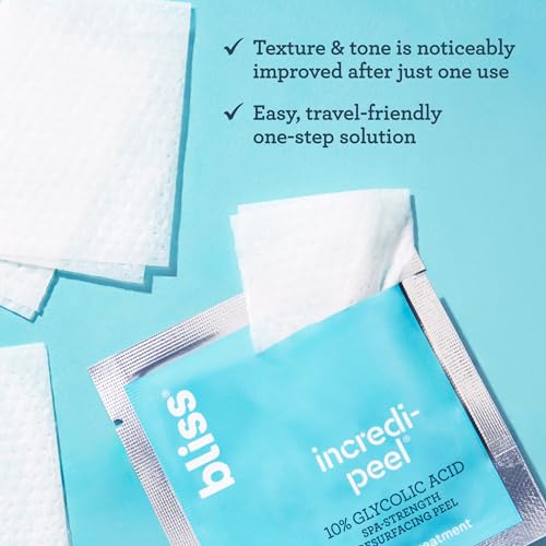 Bliss BLI-154 That'S Incredi-Peel Glycolic Resurfacing Facial Pads thumb #1