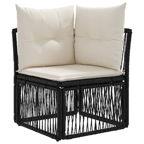 Ensemble canapé de jardin vidaXL résistant pour extérieur modulable - 7