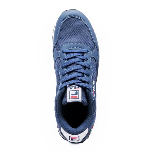 Tenis Fila Euro Jogger Sport Ii Masculino,Marinho/Vermelho/Branco,41