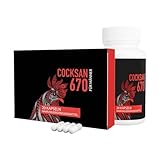 Cocksan 670 Kapseln | Brutal & Hochkonzentriert | L-Arginin & L-Citrullin und ZINK | 20 Kapseln