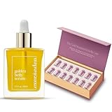 Evereden Stretch Mark Care Set | Tri-Orchid Removal Ampoules & Golden Belly Serum | Clean, Vegan, Pregnancy and Breastfeeding-Safe Skincare for Stretch Mark Prevention and Repair