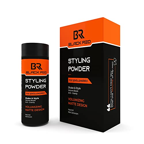 Haarpuder Black Red – Hair Styling Powder Wax 20 g