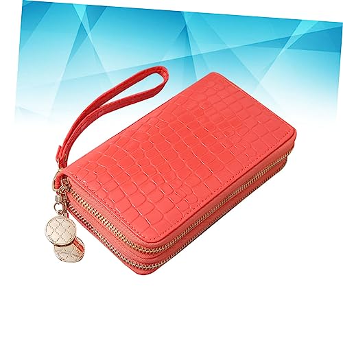 Women Long Patent Leather Wallet Money Organizer Purse for Cash Minimalist Card Holder4