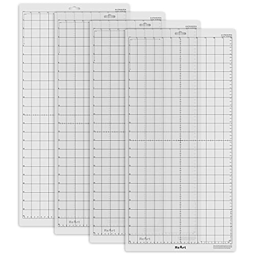 ReArt Standard Grip Cutting Mat for Silhouette Cameo 4 Packs 12