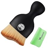 車内ダストブラシ 車詳細クリーニングブラシ 車内掃除用ブラシギャップクリーニング、ディテーリング柔らかい 換気口 掃除用 車 カー用品 上品素材 おしゃれ (日産に適用)