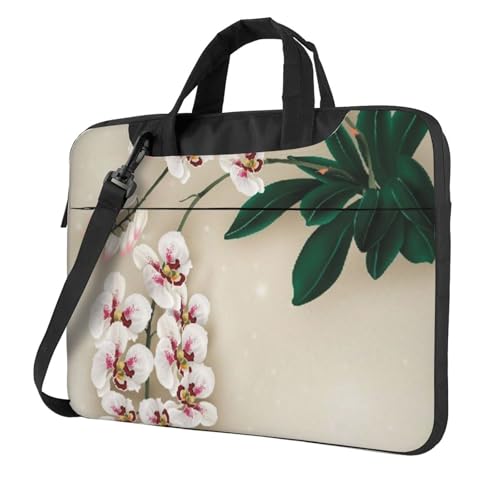 Sac ordinateur portable 14" orchidée l'élégance poétique au travail