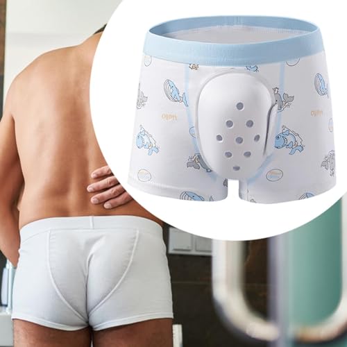 Generic Cueca Cirúrgica de Circuncisão, Cueca de Algodão Confortável Pós-Cirúrgica Fácil de Usar, Pr