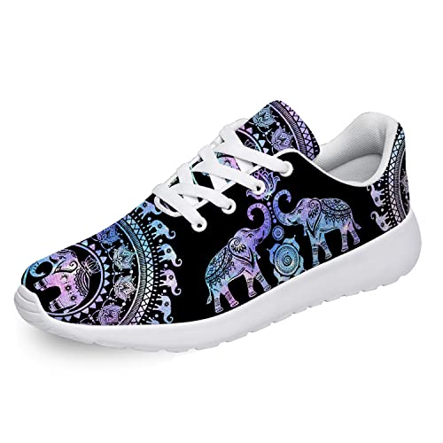 Elephant Shoes for Women Men Custom Running Shoes Lightweight Tennis Walking Sneakers Gifts for Her,Him