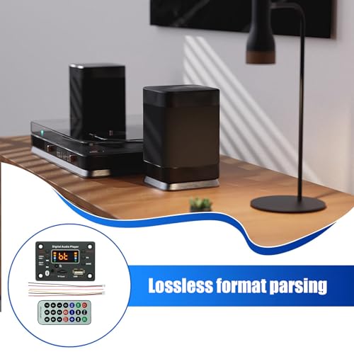 Módulo Receptor de Audio MP3 para Coche | Módulo Receptor MP3 Inalámbrico para Automóvil - Componentes Electrónicos Estables Sin Pérdidas para Principiantes Y Expertos - imagen 9