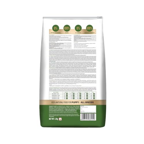 Image of Grain Zero Puppy Dry Dog Food 1.2kg | Real Chicken, Egg & Vegetables | 48% Meat Inclusion, No Grain Formula, Gluten-Free | Promotes Healthy Skin & Coat | All Breeds