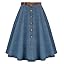 Light Blue Denim Skirt