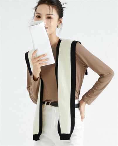 Women Casual Shawl Wraps Knitted Sweater Shawl Knotted Shoulder Tops Soft Cardigan Travel Wrap Elegant Cape Cashmere Poncho4