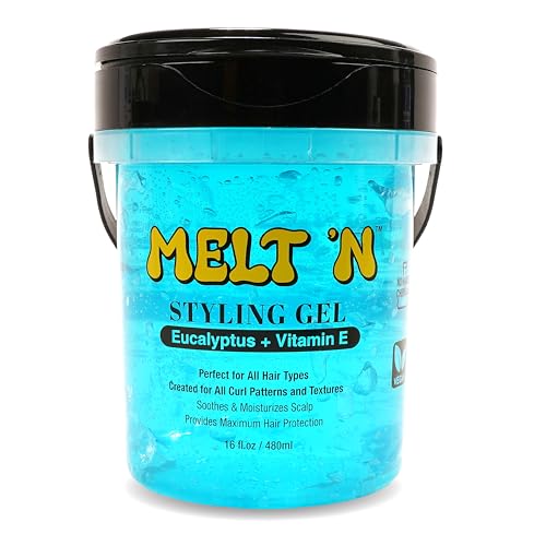 EBIN Melt'n Styling Gel (Blue, 480 ml)
