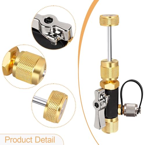 Herramienta para remover núcleo de válvula doble tamaño miniatura 5