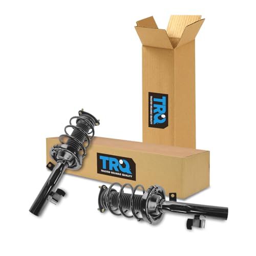 Image of TRQ Front Strut and Spring Assembly Set Loaded Pre-Assembled Compatible with 04-13 Mazda 3 06-10 5