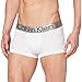 Price comparison product image Calvin Klein Low Rise Trunk 3PK Underwear, White, XL