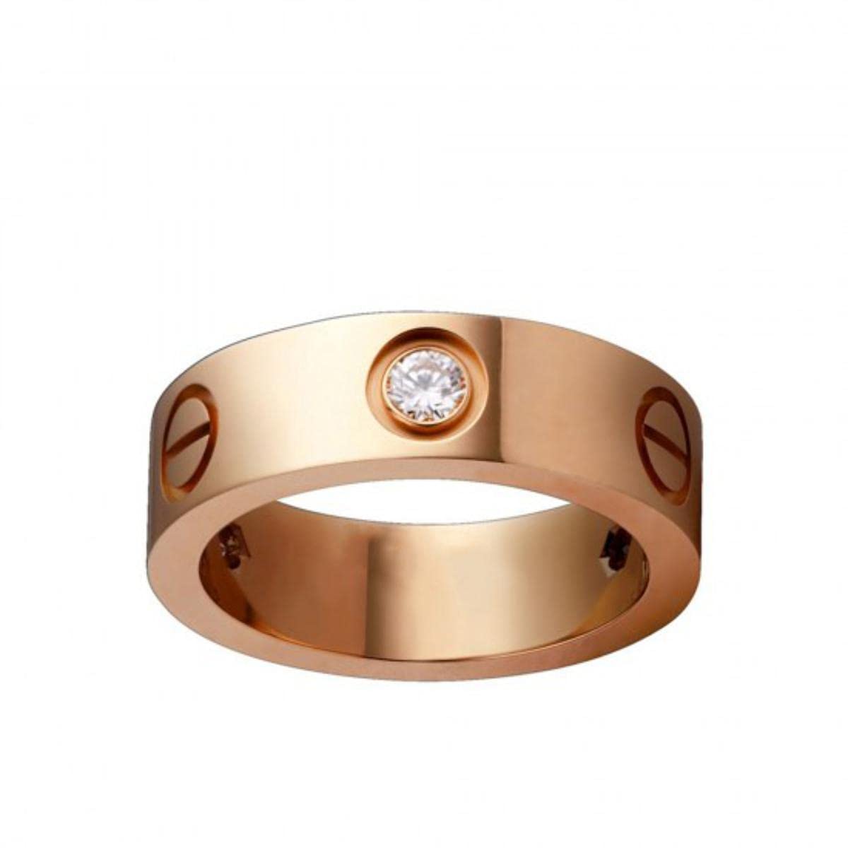MYKI Alternate Diamond Ring For Women & Girls (Rosegold, 6) (B09JJX95RK) Amazon Price History, Amazon Price Tracker
