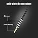 ARCHEER 3.5mm Male to Male Audio Cable 4 Pole Stereo Aux Cable/Auxiliary Cable/Aux Cord for Headphones, PS4, Smartphone, Tablets, Headset, PC, Laptop (5ft/1.5m)