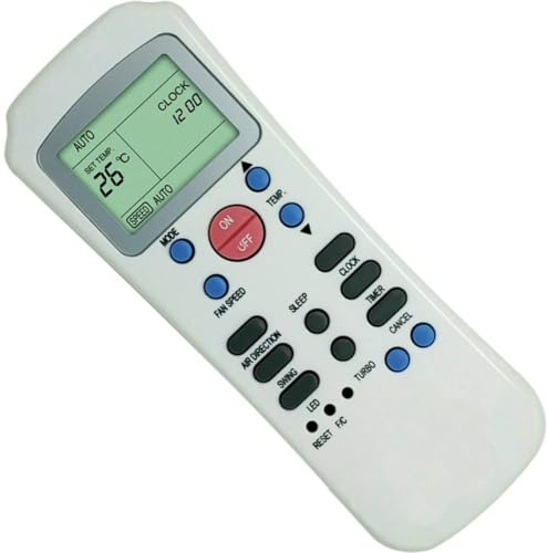 Image of EHOP R14A /Ce Compatible Remote Control for Carrier Air Conditioner with Turbo Function R14A R14A /Ce R14 /Ce,Black