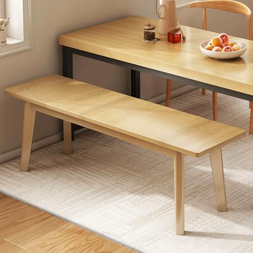 Banc d'entrée vintage en bois massif de style rustique noble