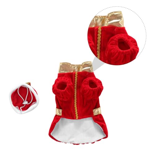 Disfraz para perro rojo tamaño M SEWACC miniatura 7