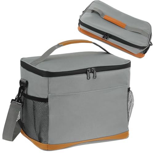 Maiwey 保冷バッグ 大容量 13.5L クーラーボックス 折りたたみ 4層断熱 ソフトクーラーボックス 保温 クーラーバッグ 撥水材 多機能 ポケット付き アウトドア軽量 手提げ 肩掛け