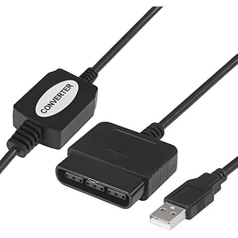 Adaptador DIGIFLEX de Controlador de Juegos USB Compatible con PS2 a PS3 Cover