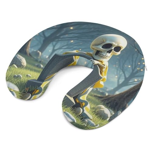 Almohada de viaje espuma viscoelástica tamaño único miniatura 6