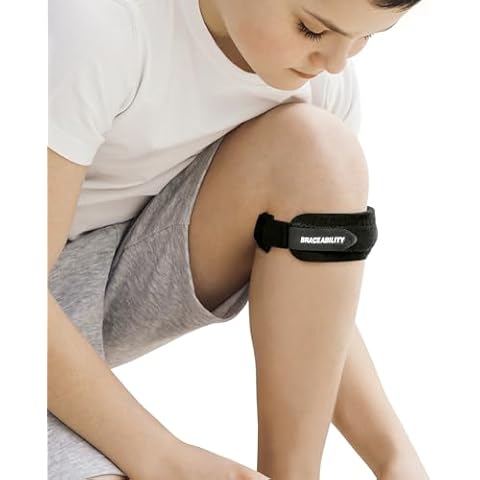 BraceAbility Kids Knee Band for Jumpers Knee Cover