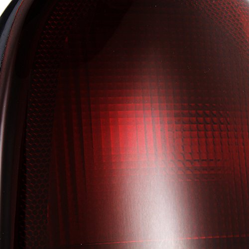 AKKON - For Chrysler Town & Country Dodge Caravan Durango Plymouth Voyager Dark Red Tail Lights Replacement Set