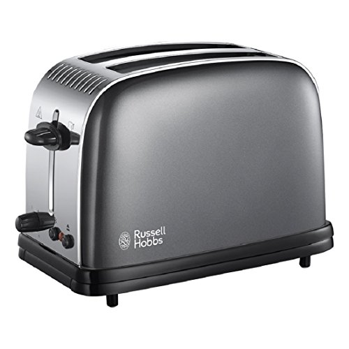 Preisvergleich Produktbild Russell Hobbs Farben plus 2 Scheiben Toaster - grau