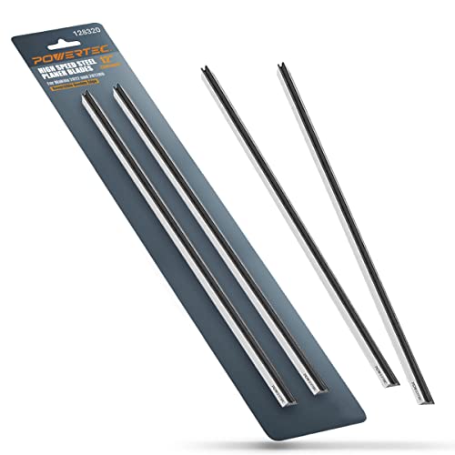 POWERTEC 12 Inch Planer Blades for Makita 2012, 2012NB Planer, Replacement for 793346-8 Planer Knives, Set of 4 (12832DD)