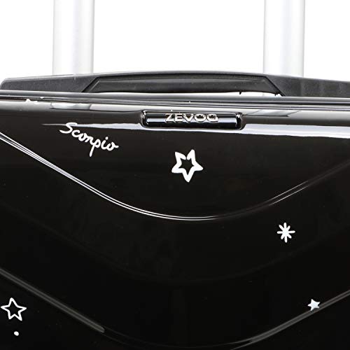 ZEVOG-Lucky-Bag-Polycarbonate-65-cms-Black-Hardsided-2Pcs-Set-Check-in-Luggage-5002211905069 ZEVOG Lucky Bag Polycarbonate 65 cms Black Hardsided 2Pcs Set Check-in Luggage (5002211905069)