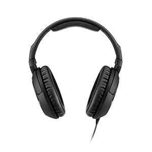 Sennheiser HD 200 Pro – Casque stéréo dynamique fermé professionnel, Noir