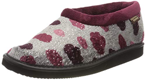 Manitu 340282, Ciabatte Donna, Colore: Rosso, 41