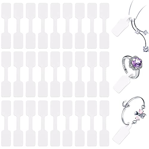 WXJ13 1000 Pieces Blank Jewelry Price Tags Stickers Jewelry Price Tags Indentification Tags Stickers Jewelry Price Label Self Adhesive Short Dumbbell (White) WXJ13 1000 Pieces Blank Jewelry Price Tags Stickers Jewelry Price Tags Indentification Tags Stickers Jewelry Price Label Self Adhesive Short Dumbbell (White)