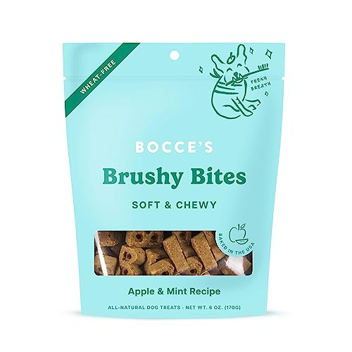Bocce's Bakery Brushy Bites Apple Mint
