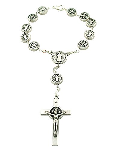 Chapelet dizainier Saint Benoît un cadeau de communion idéal