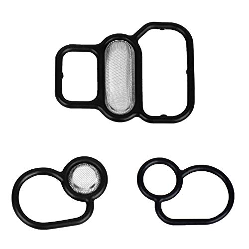 NDRUSH Engine Variable Valve Timing VVT Solenoid Gasket Valve Cover Gasket Set Compatible With Honda Civic 1996-2005 Honda Civic del Sol 1996-1997 Solve Valve Gasket Leak Symptoms