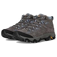 Merrell Women's Moab 3 Mid Waterproof Hiking Boot, Granite, 7.5