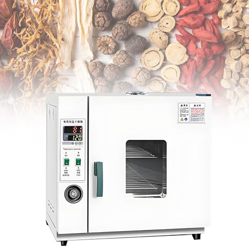 PxkVrin Horno De Secado De Laboratorio, Horno De Secado De ConveccióN Forzada De Laboratorio, con Velocidad De Ventilador Ajustable, para Uso Industrial. 16L