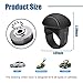Ziciner Steering Wheel Spinner Knob, Adjustable Car Steering Wheel Knob Spinner, Non-Slip Steering Wheel Aids Power Handles, Auto Universal Accessories for Cars, Trucks, Tractors (Black)