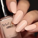 Whats Up Nails - Vanilla Peach Nail Polish Light Peach Creme Lacquer Varnish Made in USA 21 free Cruelty Free Vegan Clean