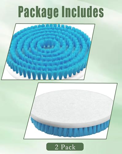 Image of 2 Pack Brush Pads Replacement for Bissell Spinwave Steam Mop 20393
