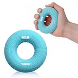 PROIRON ハンドグリップ グリップ力グリップ 握力 トレーニング グリッパー グリップ フィンガーパワー 握力を鍛える道具 鍛えるやつ 指 トレーニング 筋トレ フィンガートレーニング 手引力 トレーニング シリコーン素材 （ブルー）