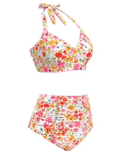 Image of Holipick Women's High Waisted Bikini Set