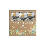 Angel Dear Three of a Kind Blankie, Grey Penguin