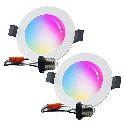 Black Friday - 80% OFF Smart Recessed Lighting 6 inch, 10 Pack 15W Music Sync led can Lights, Voice Control by Alexa and Google Assistant, Dimmable 2700K - 6500K RGBCW 16 Million Color Changing Smart Downlight (2 Packs) Exclusive Discount 🔥 Smart Recessed Lighting 6 inch, 10 Pack 15W Music Sync led can Lights, Voice Control by Alexa and Google Assistant, Dimmable 2700K - 6500K RGBCW 16 Million Color Changing Smart Downlight (2 Packs)
