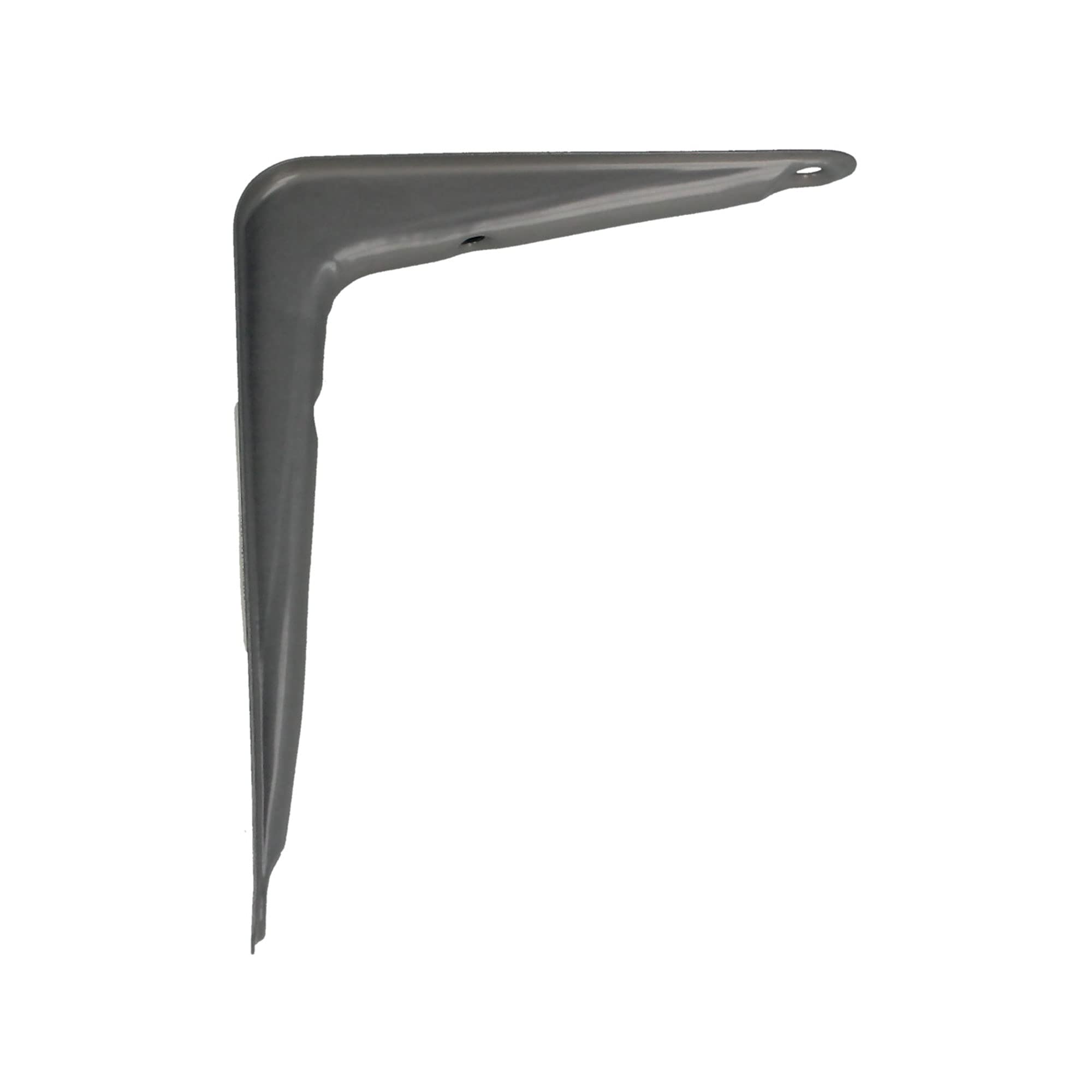 Amig Multicoloured - Wall Shelf Pin | Metal Square For Shelves | Angle For Shelves | Shelf Bracket | Steel | Metal Grey | Dimensions: 350 X 300 Mm | Maximum Recommended Weight: 40 Kg