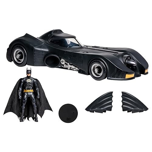 Mcfarlane Toys 17091 Dc Multiverse Batman & Batmobile Gold Label 2Pk thumb #5